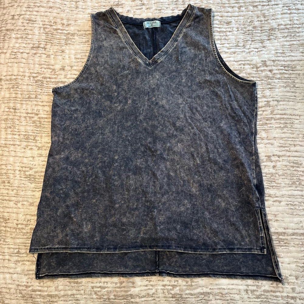 ZENANA Outfitters Tank Tee 2X